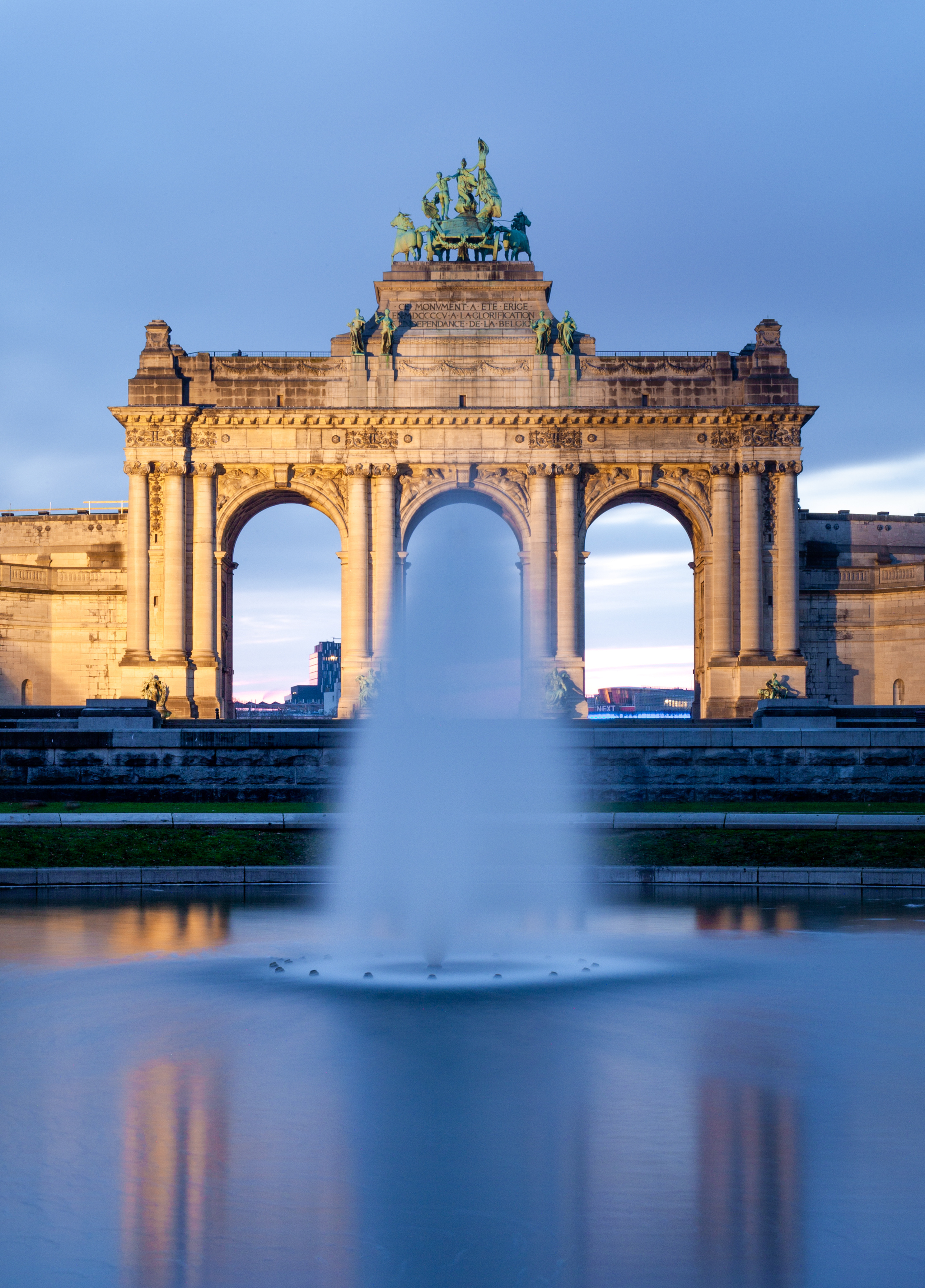 Cinquantenaire Park and Arcades du Cinquantenaire