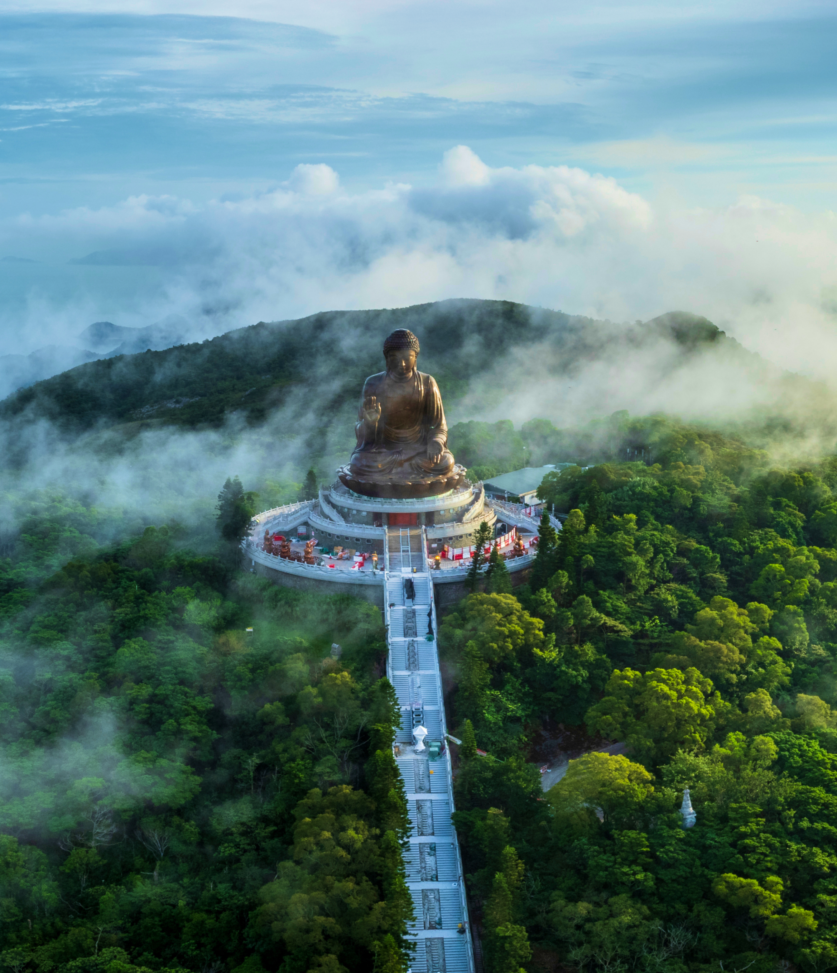 Tian Tan Buddha (Big Buddha) and Ngong Ping 360 (Lantau)