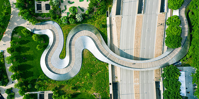 What to Do for Memorial Day: Honoring This Significant Day 11 Metal Reflective Chicago Pedestrian Bridge Connecting Millennium Park and Maggie Daley Parks What to Do for Memorial Day: Honoring This Significant Day