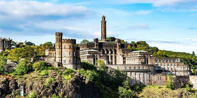 Where to Travel in July: 12 Places for Maximum Delight 6 View of the city several monuments and the Castle Edinburgh Scotland Where to Travel in July: 12 Places for Maximum Delight