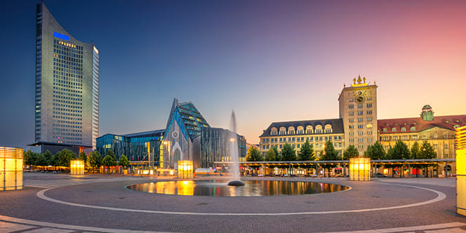 Germany Cultural Tour: Top Attractions & Things to Do in Germany 9 Leipzig Germany. Cityscape image of Leipzig downtown during beautiful sunset Germany Cultural Tour: Top Attractions & Things to Do in Germany