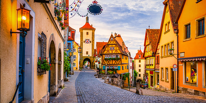 Germany Cultural Tour: Top Attractions & Things to Do in Germany 23 Morning view of untere Schmiedgasse street at the old town of Rothenburg ob der Tauber. Bavaria Germany Germany Cultural Tour: Top Attractions & Things to Do in Germany