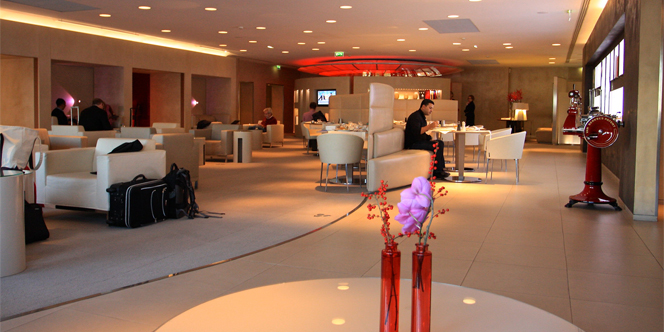 Air France Business Class Review 3 Air France Business Class lounge