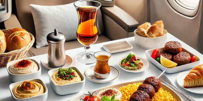 Turkish Airlines Business Class Review 4 turkish airlines in flight meals Turkish Airlines Business Class Review