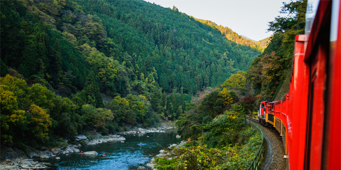 The Best Vacation Destinations for Senior Travelers: Golden Age Getaways 3 vacation destinations for senior travelers - Sagano Romantic Train
