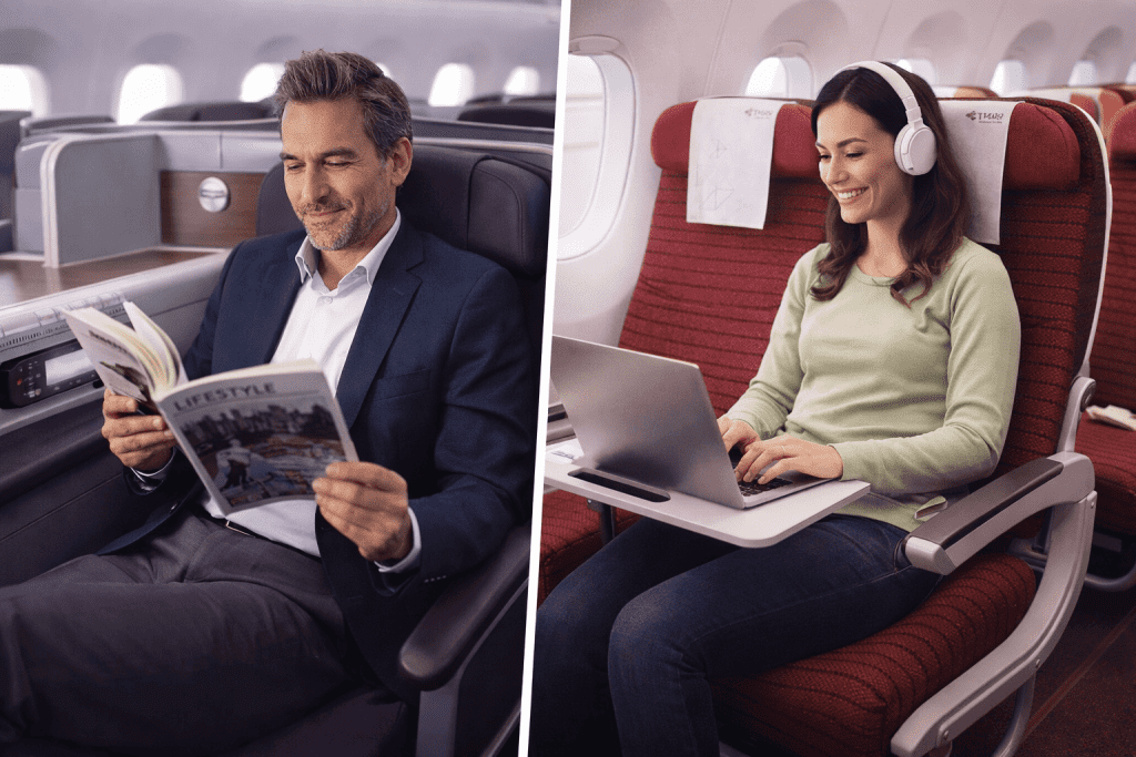 why airlines offer mixed cabin tickets arangrant