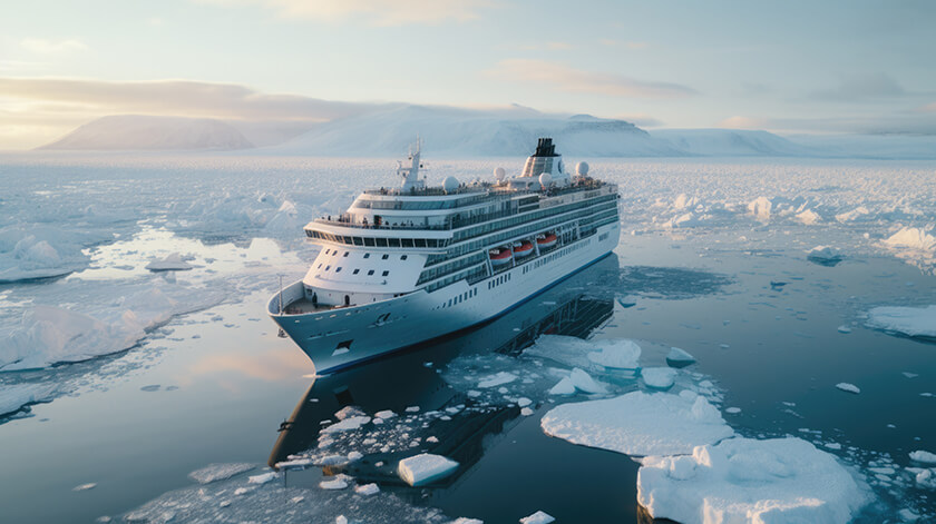 Six Experiences That Redefine Comfort 7 luxury arctic cruise ship in polar ice ocean Six Experiences That Redefine Comfort