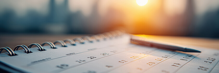 6 Travel Habits for a Better 2026 6 calendar schedule planning with pen 6 Travel Habits for a Better 2026