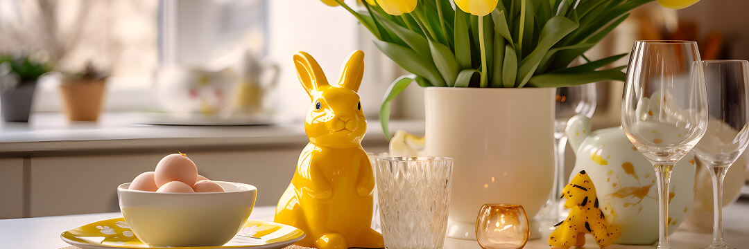 When to Book Flights for Holidays in 2026 5 easter table decor with yellow bunny and tulips When to Book Flights for Holidays in 2026