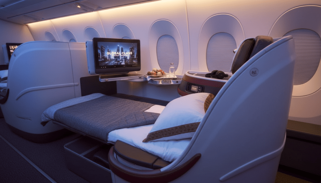 The Real Priorities of Business Class Travelers 5 calm business class cabin arangrant
