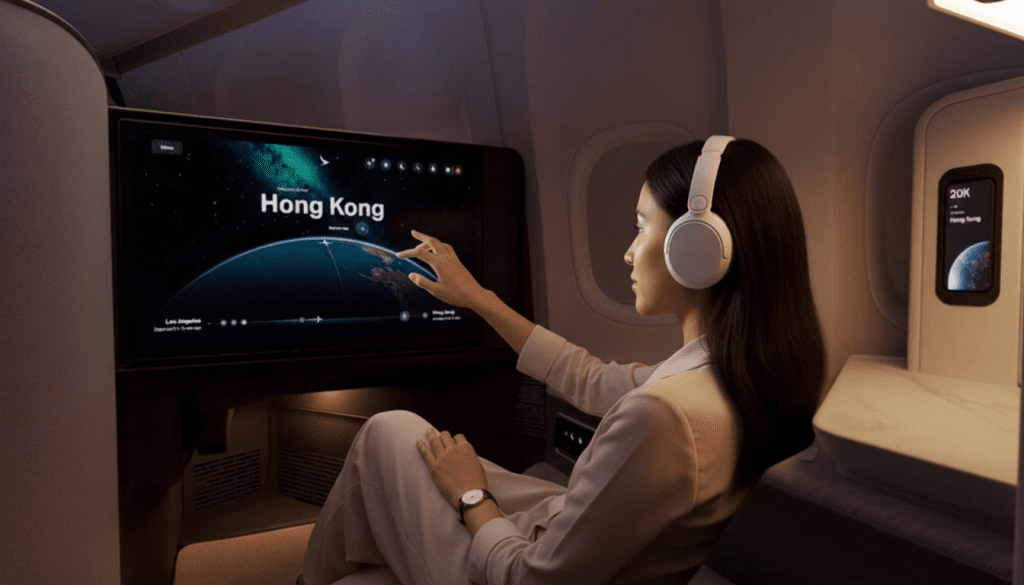 The Real Priorities of Business Class Travelers 7 in flight entertainment business class arangrant