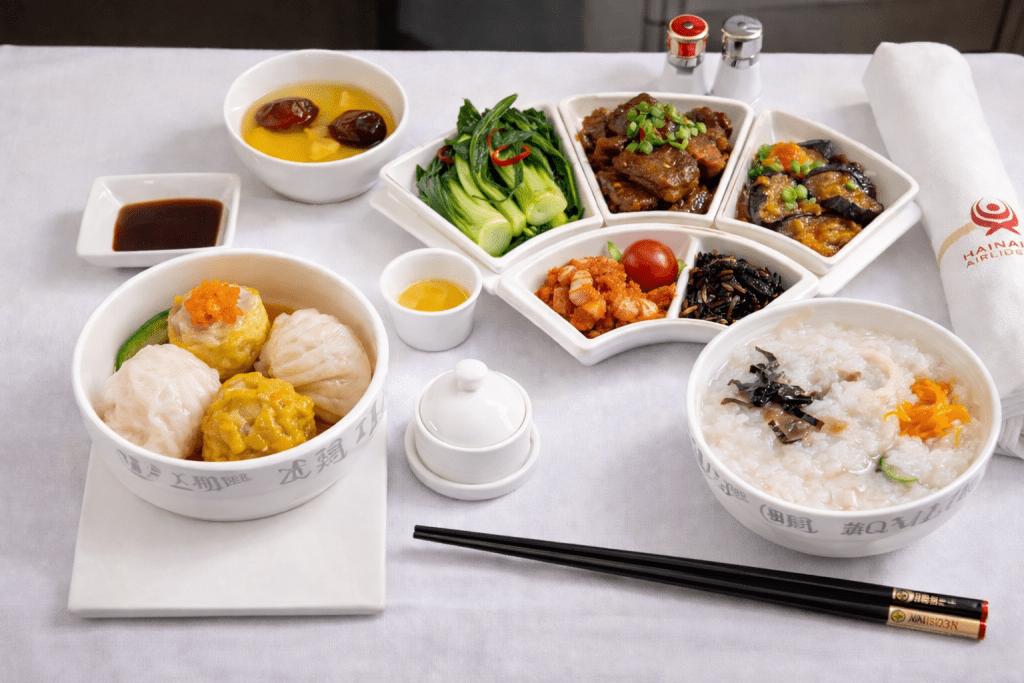 best business class onboard catering in asia arangrant