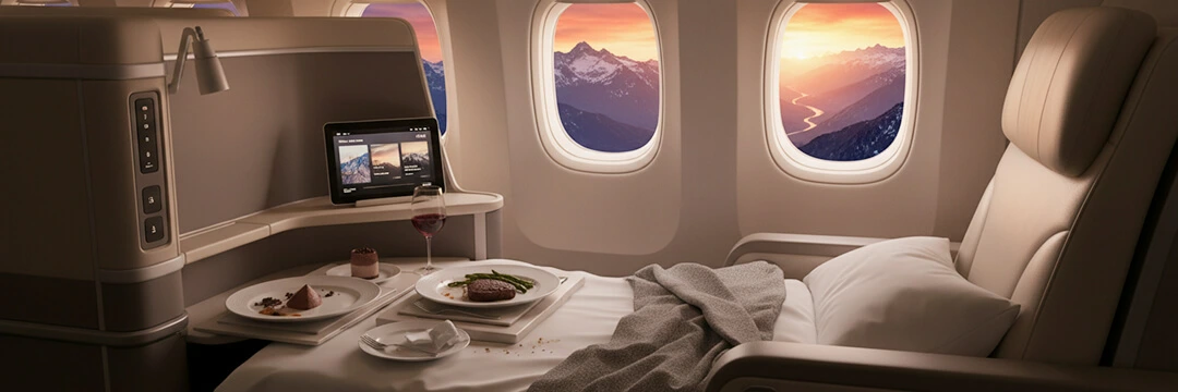 business class lie flat bed mode arangrant