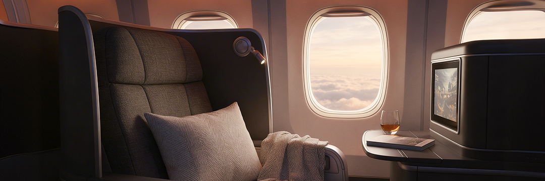 Where to Travel in Summer Without Crowds 2 business class cabin with available seats during lower demand summer travel arangrant