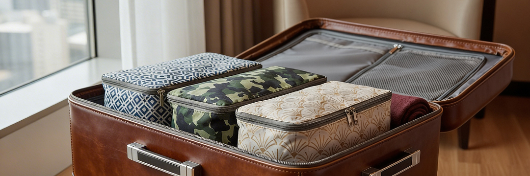Best Luxury Travel Accessories for Him and Her in 2026 6 packing cubes luxury suitcase organization arangrant
