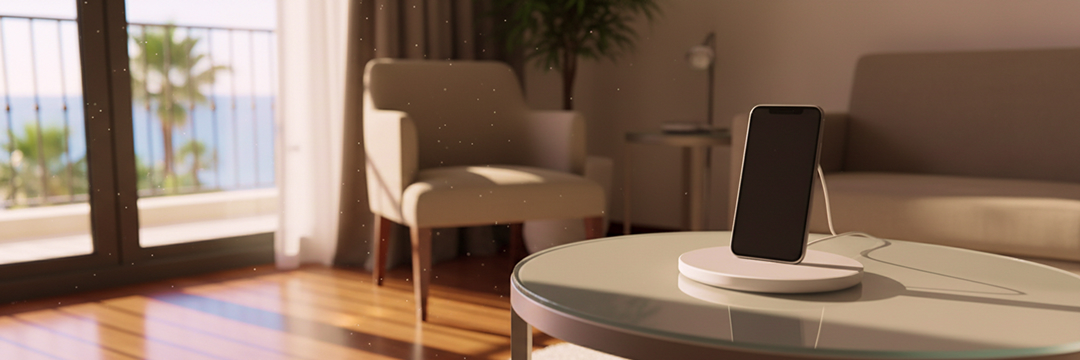 Best Luxury Travel Accessories for Him and Her in 2026 9 wireless charging pad travel hotel setup arangrant