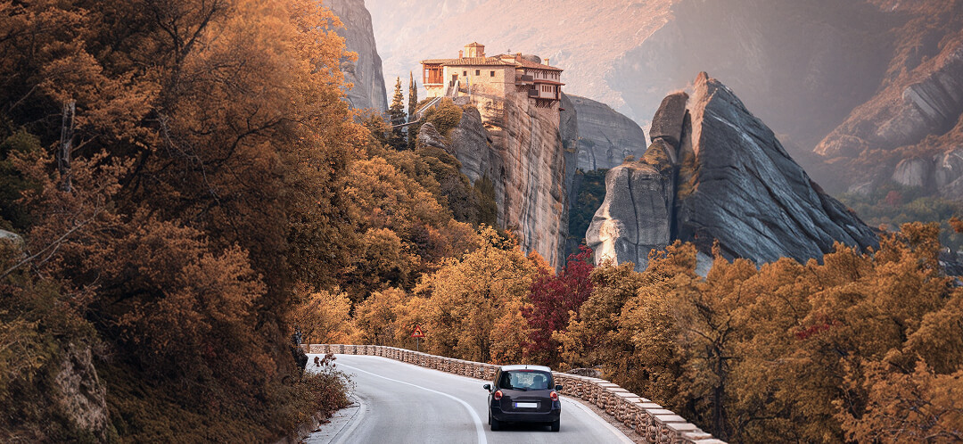 Meteora, Greece: how to plan a trip to the otherworldly monasteries 4 driving to meteora greece