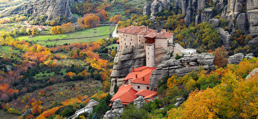 Meteora, Greece: how to plan a trip to the otherworldly monasteries 6 meteora monastery autumn landscape