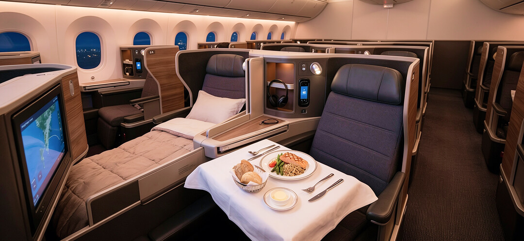Is basic business class worth it? What the cheaper fare costs you 3 business class cabin with lie flat seats