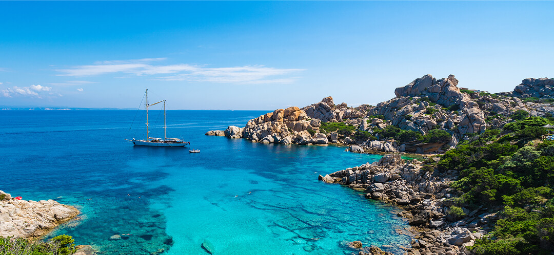 Sardinia in September and October: the smart 2026 luxury travel move for American travelers 7 sailing yacht in turquoise bay sardinia