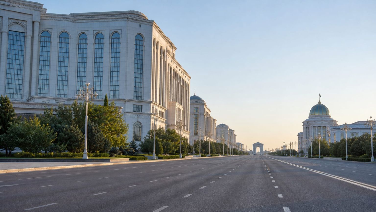 Ashgabat travel guide: How to experience the city without rushing 14 City center