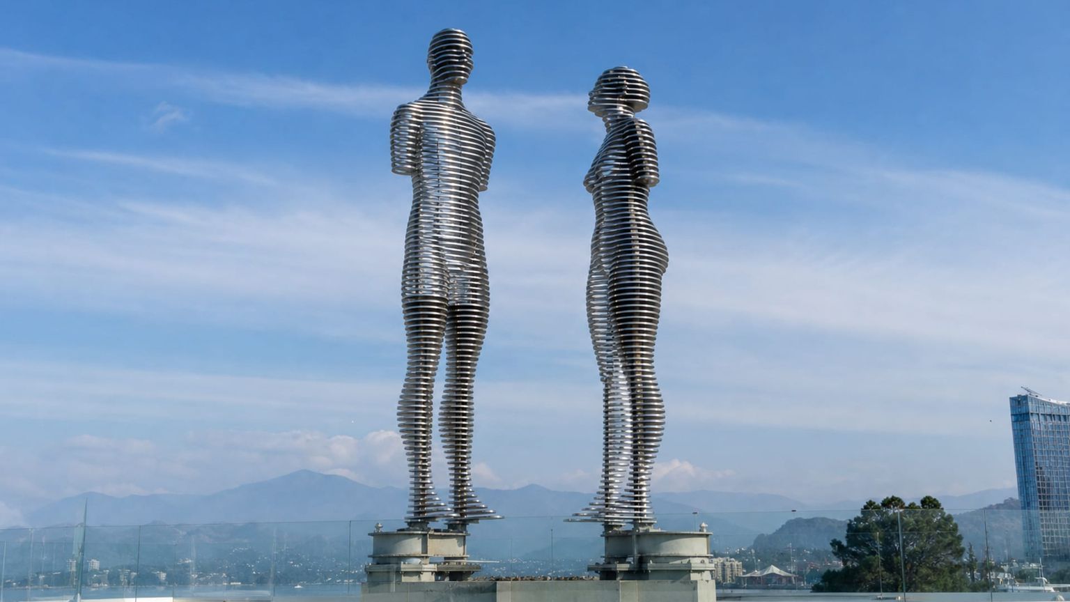 Batumi travel guide: How to experience the city without rushing 21 Ali and Nino statue