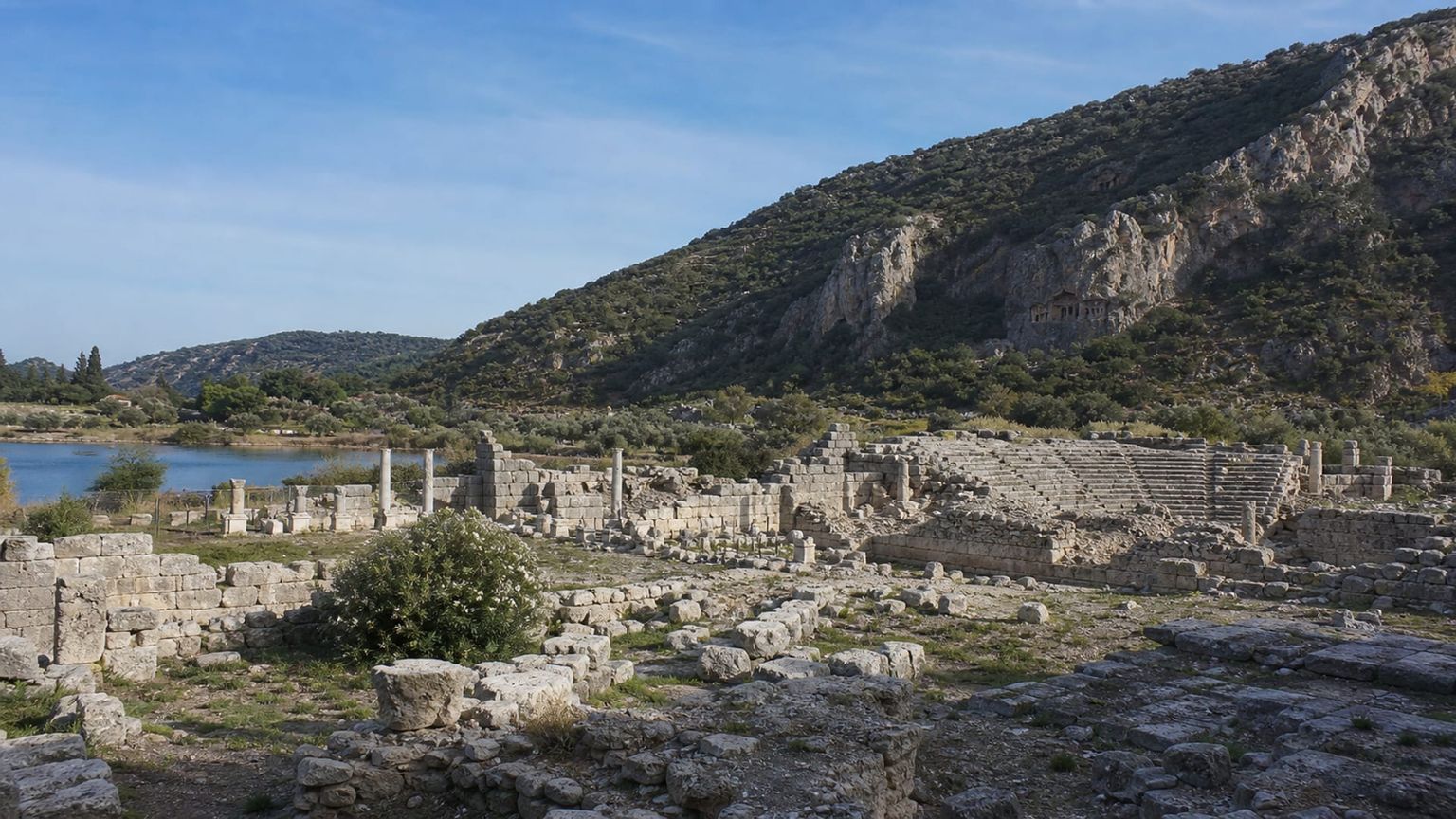 Dalaman travel guide: How to experience the city without rushing 18 Kaunos Ancient City