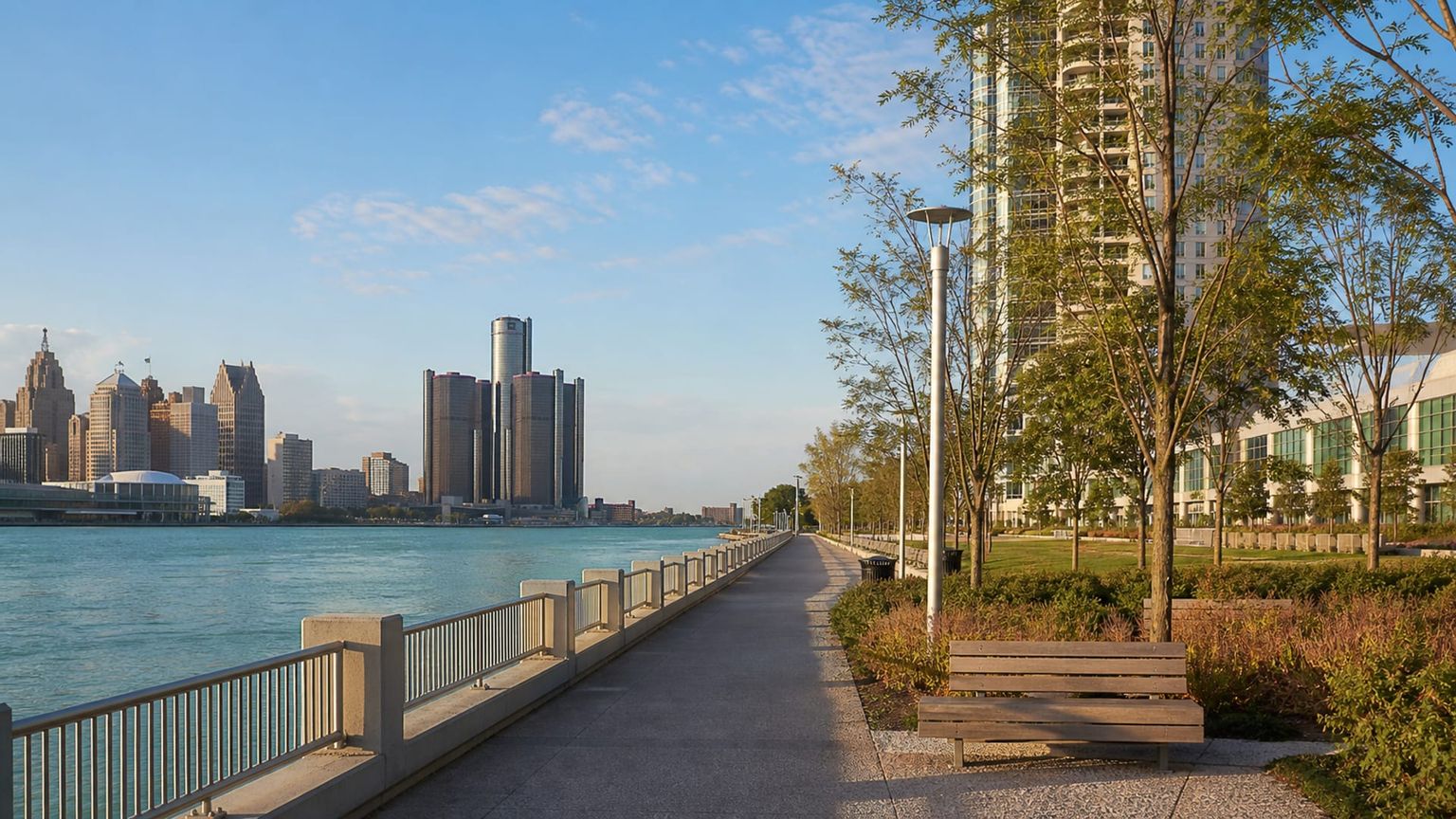Detroit travel guide: How to experience the city without rushing 22 Detroit RiverWalk