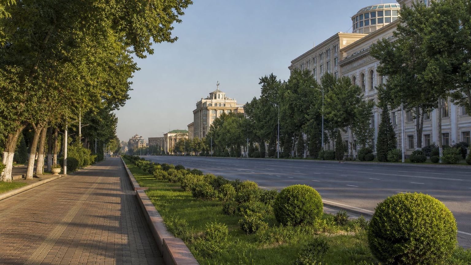 Dushanbe travel guide: How to experience the city without rushing 15 Rudaki Avenue corridor