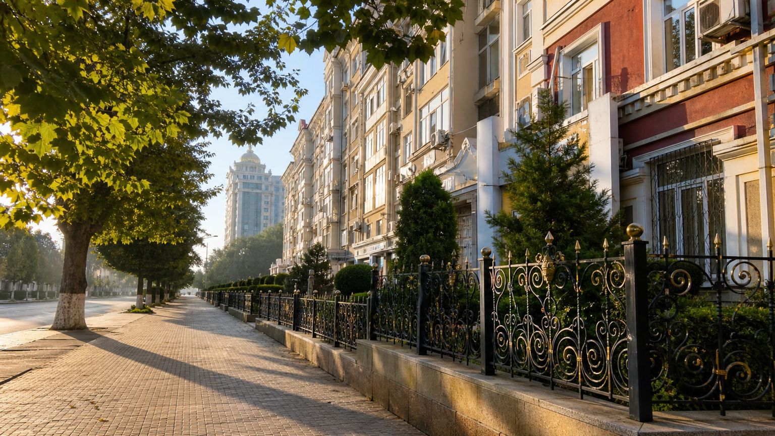 Dushanbe travel guide: How to experience the city without rushing 16 Ismoili Somoni district