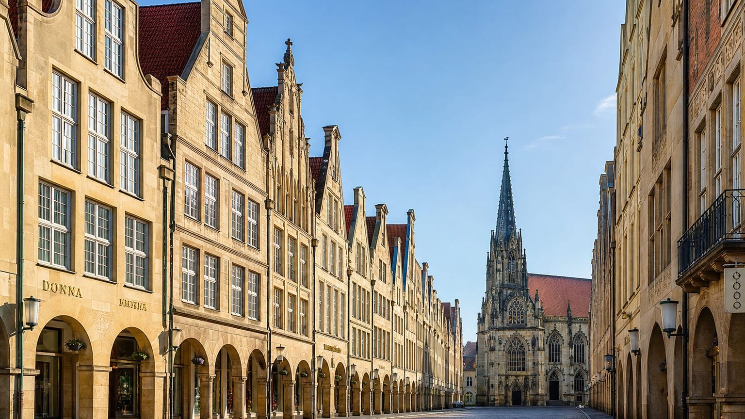 Münster travel guide: How to experience the city without rushing 22 Prinzipalmarkt