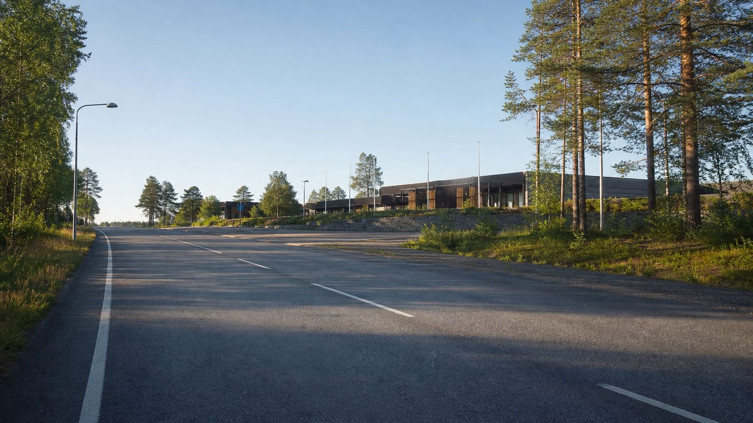 Ivalo travel guide: How to experience the city without rushing 15 Ivalo airport road