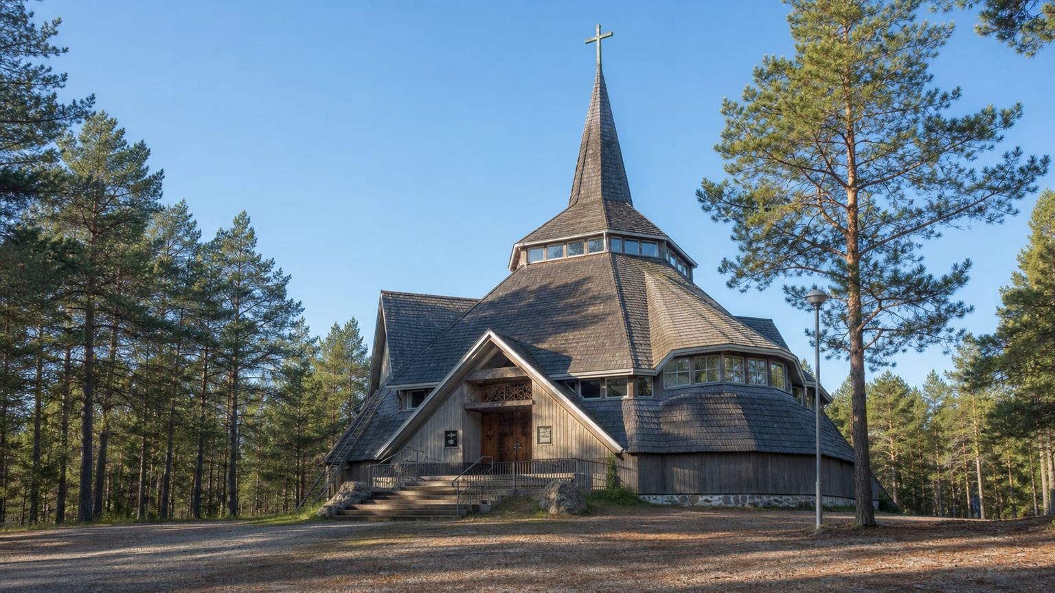 Ivalo travel guide: How to experience the city without rushing 21 Pielpajärvi Wilderness Church