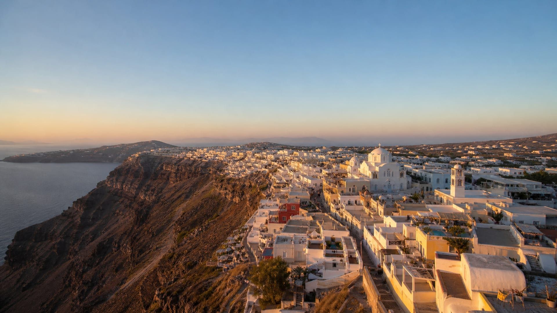 JTR hero Firá travel guide: How to experience the city without rushing