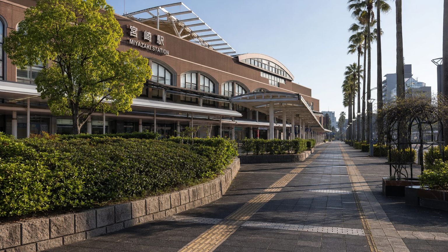 Miyazaki travel guide: How to experience the city without rushing 14 Miyazaki Station area