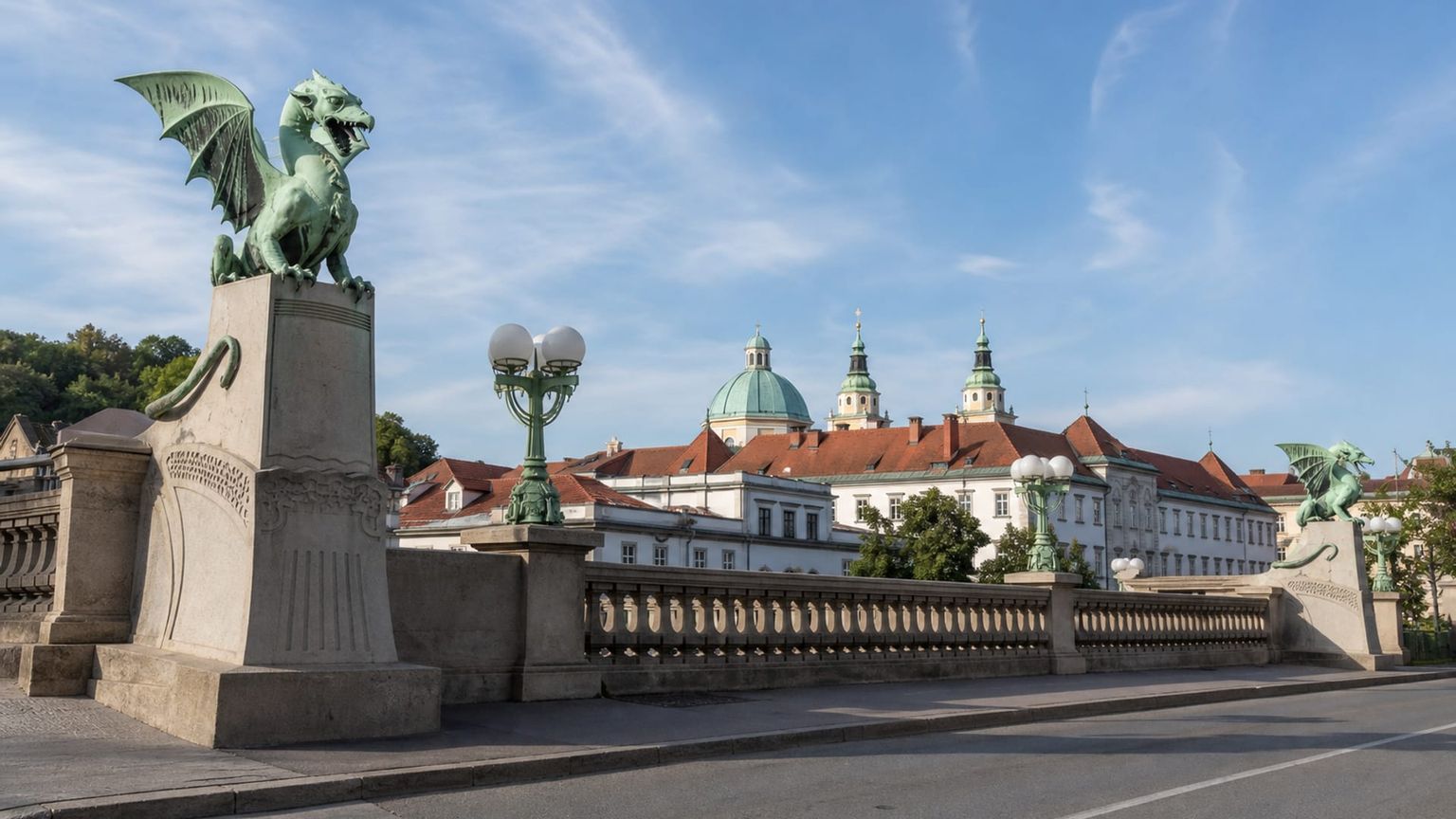 Ljubljana travel guide: How to experience the city without rushing 23 Dragon Bridge
