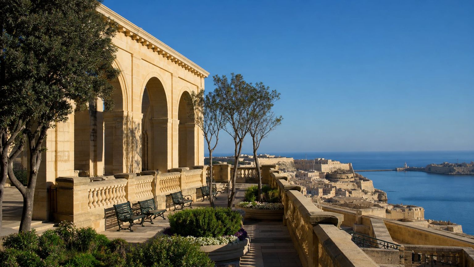 Malta travel guide: How to experience the city without rushing 22 Upper Barrakka Gardens