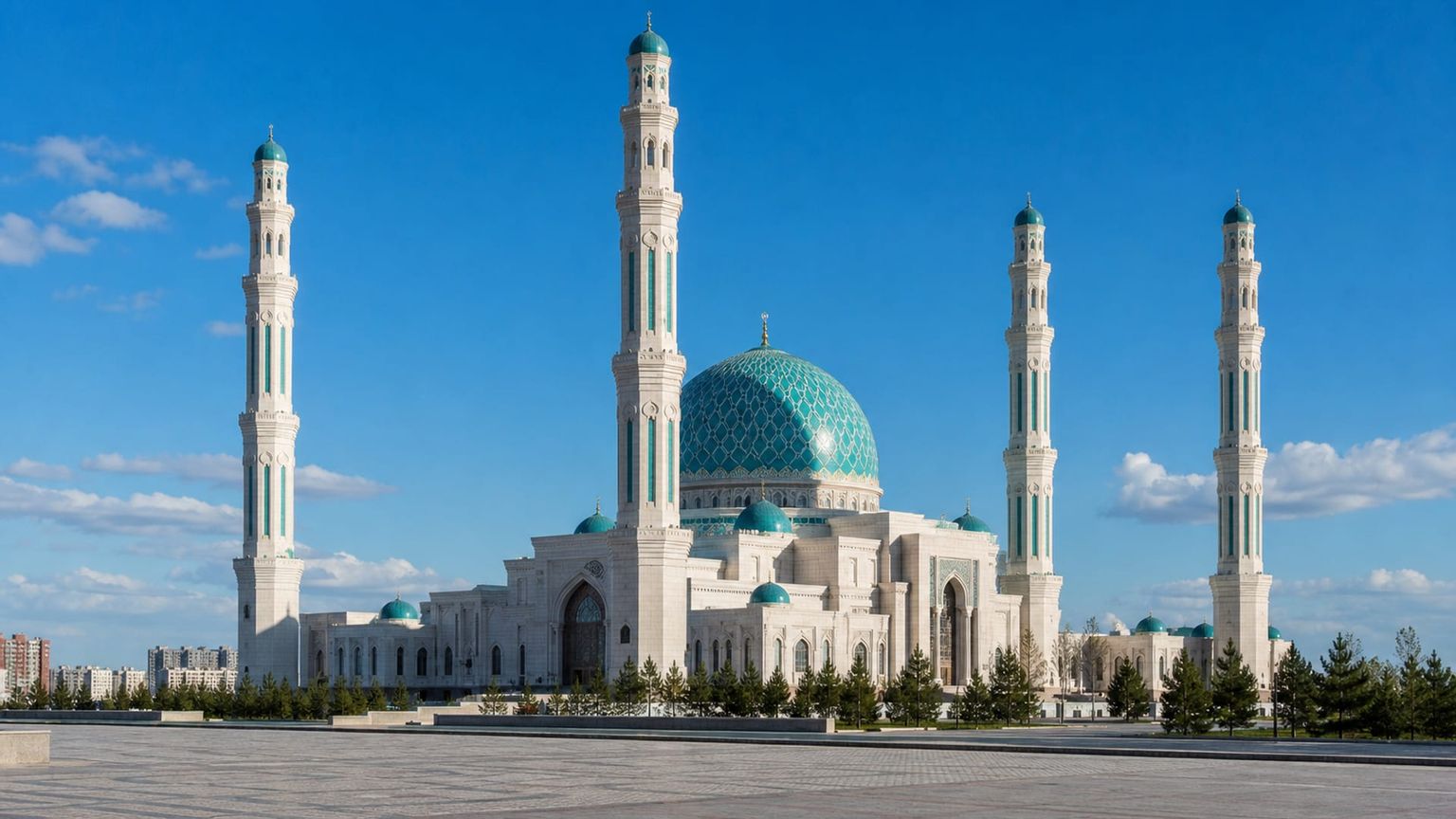 Nur-Sultan travel guide: How to experience the city without rushing 21 Hazret Sultan Mosque