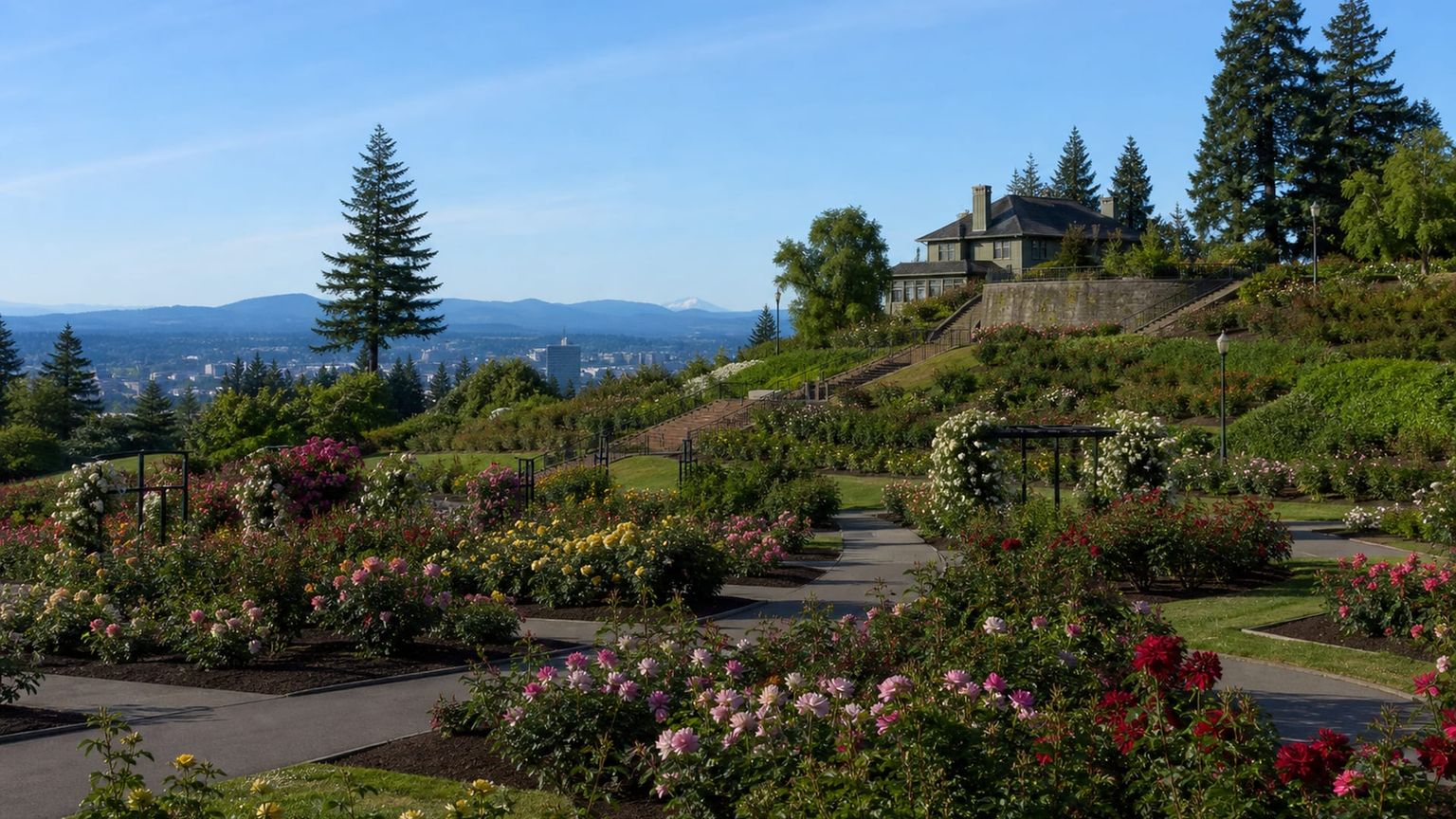 Portland travel guide: How to experience the city without rushing 20 International Rose Test Garden