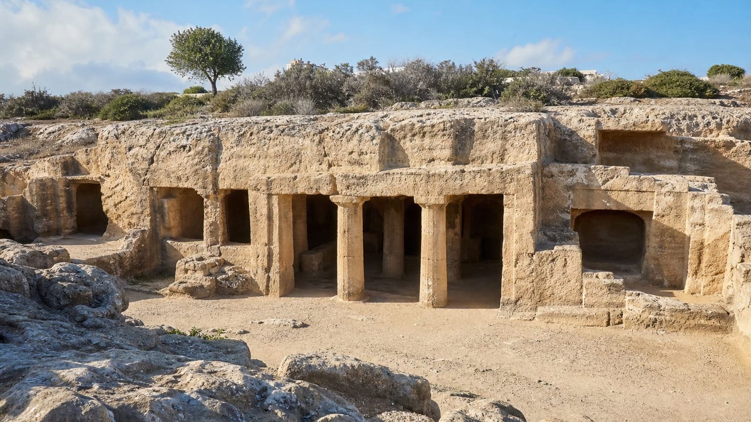 Paphos travel guide: How to experience the city without rushing 21 Tombs of the Kings
