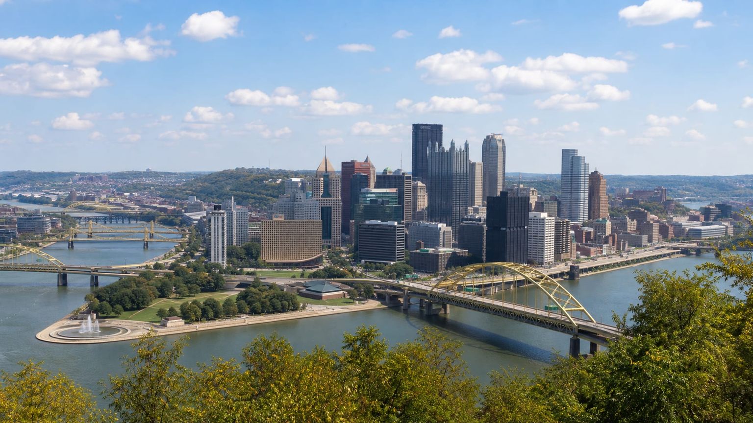 Pittsburgh travel guide: How to experience the city without rushing 32 Business-class flights from the US to Pittsburgh