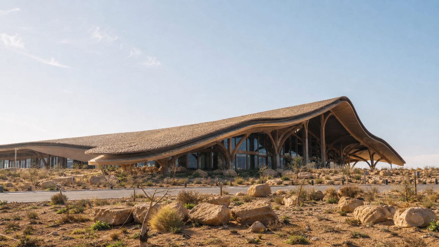 Red Sea Project travel guide: How to experience the city without rushing 22 The Red Sea International Airport viewing area