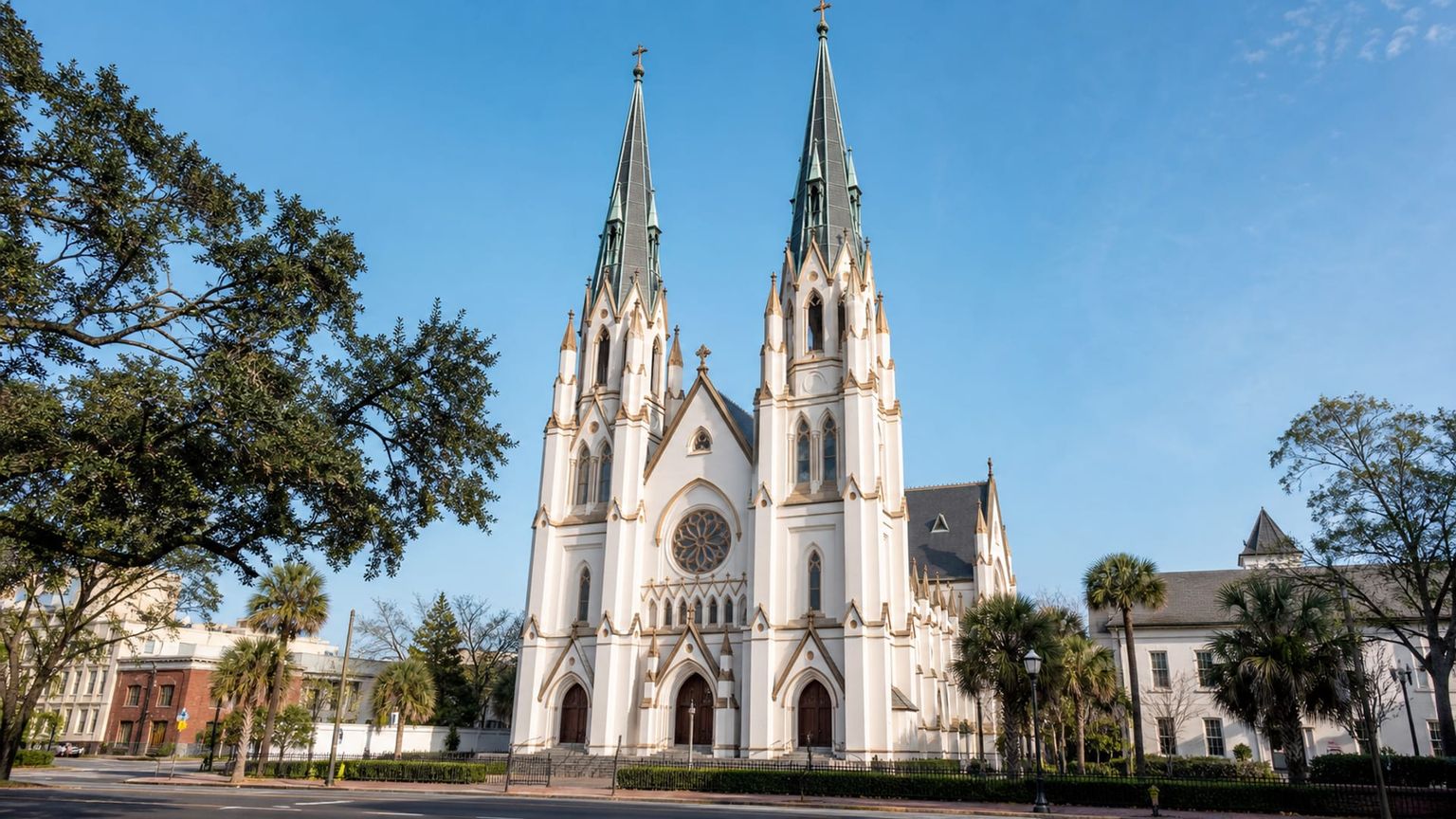 Savannah travel guide: How to experience the city without rushing 22 Cathedral Basilica of St. John the Baptist