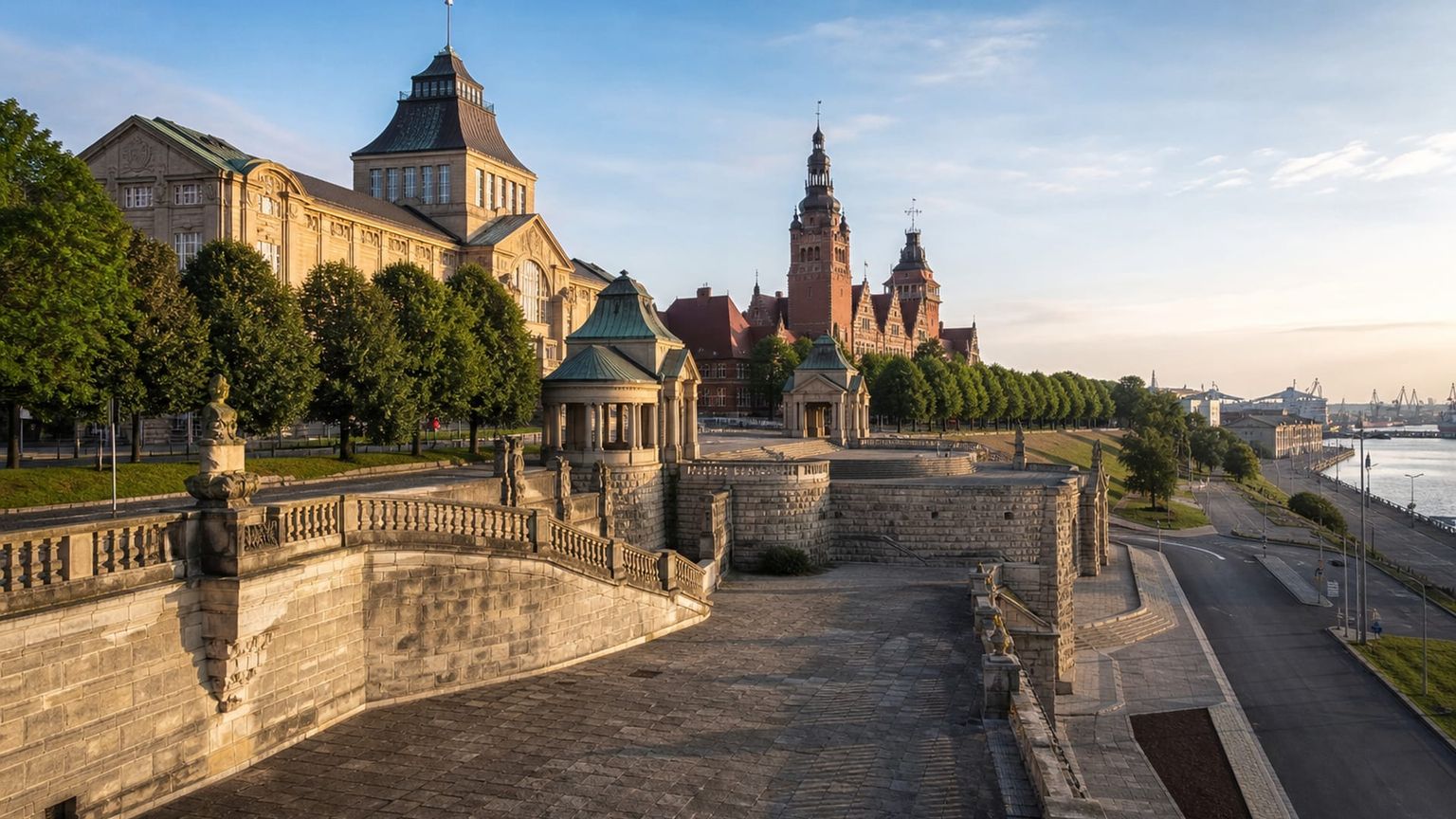 Szczecin travel guide: How to experience the city without rushing 15 Wały Chrobrego and riverside