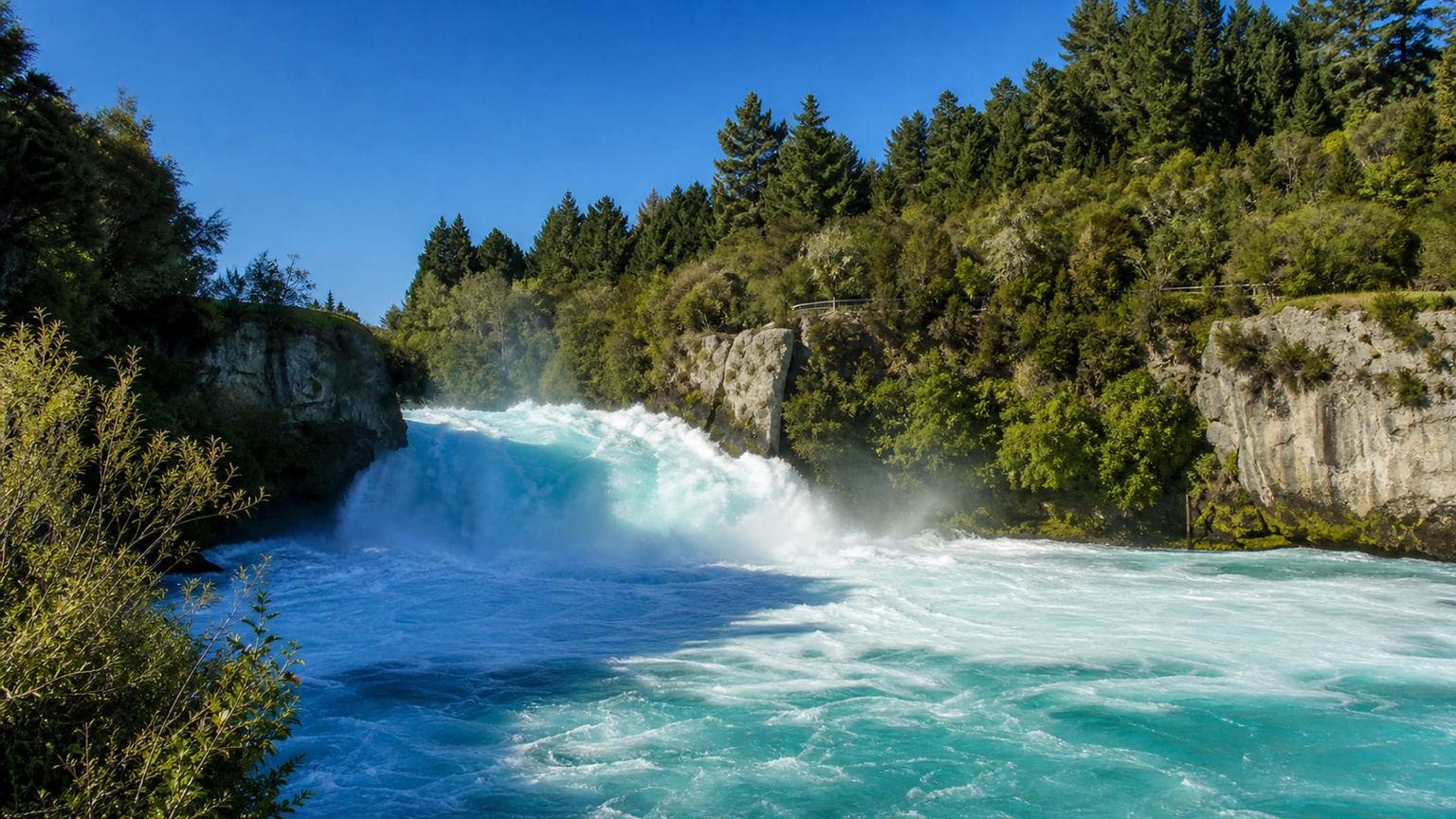 Taupo travel guide: How to experience the city without rushing 20 Huka Falls