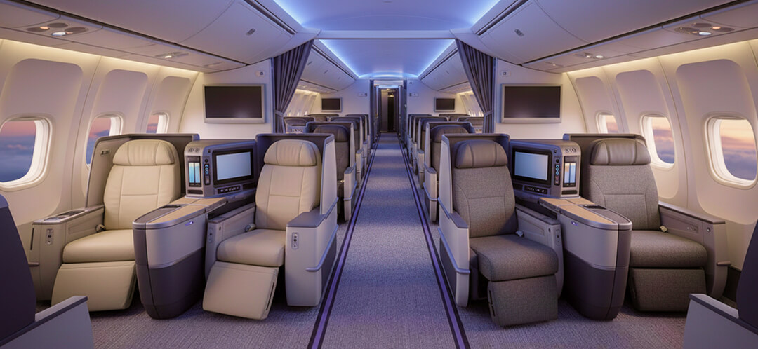 Why your business-class seat map matters more than the airline name 2 business class cabin seat layout