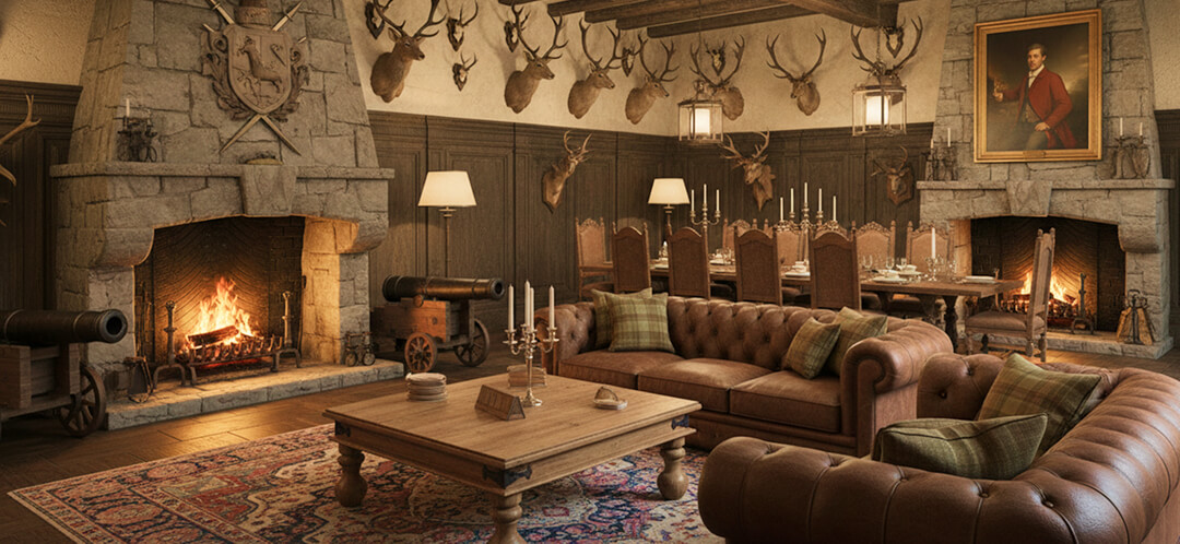 Castles you can actually stay in, not just visit 2 castle hotel interior fireplace