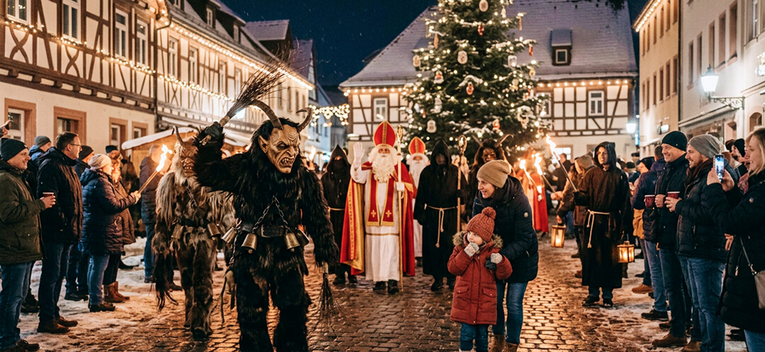 Krampusnacht and Christmas's strangest traditions 2 krampusnacht parade christmas tradition