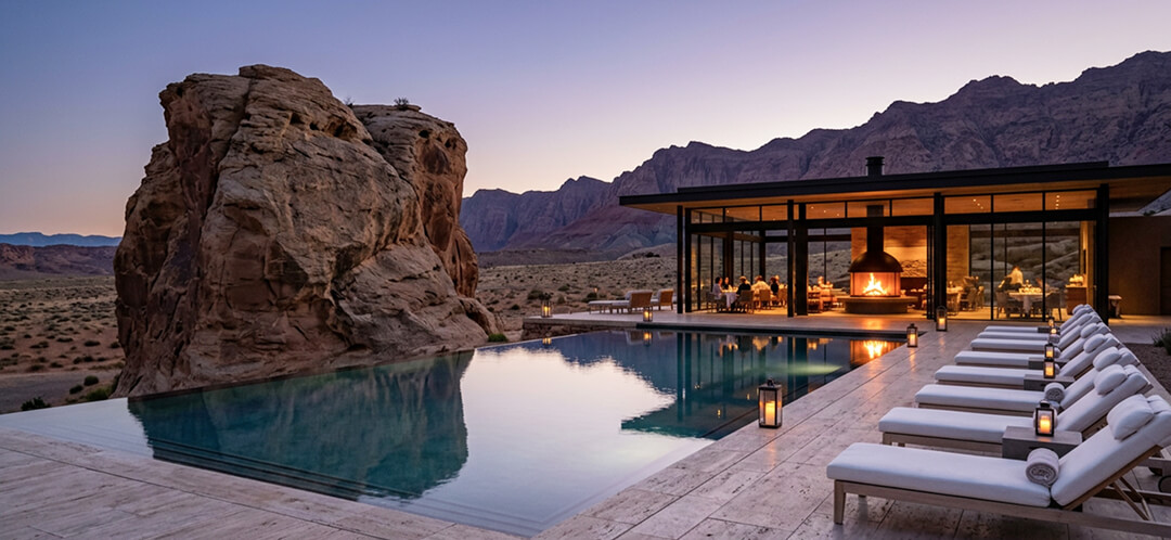 The most unique luxury hotels in the USA worth booking 3 luxury desert resort with infinity pool